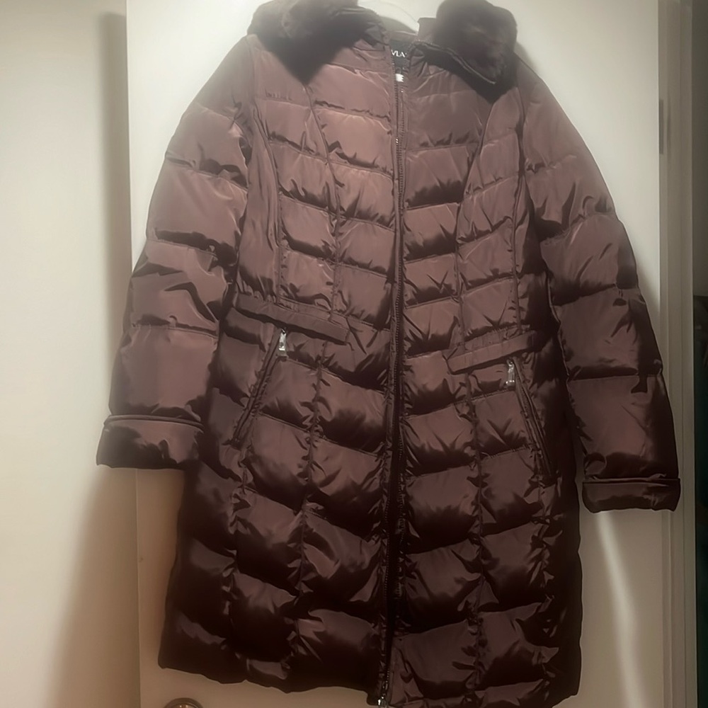 Beautiful down Russian coat - brand new